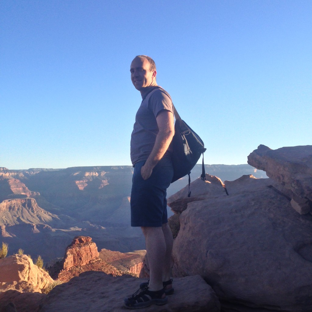 Jeffrey at the Grand Canyon