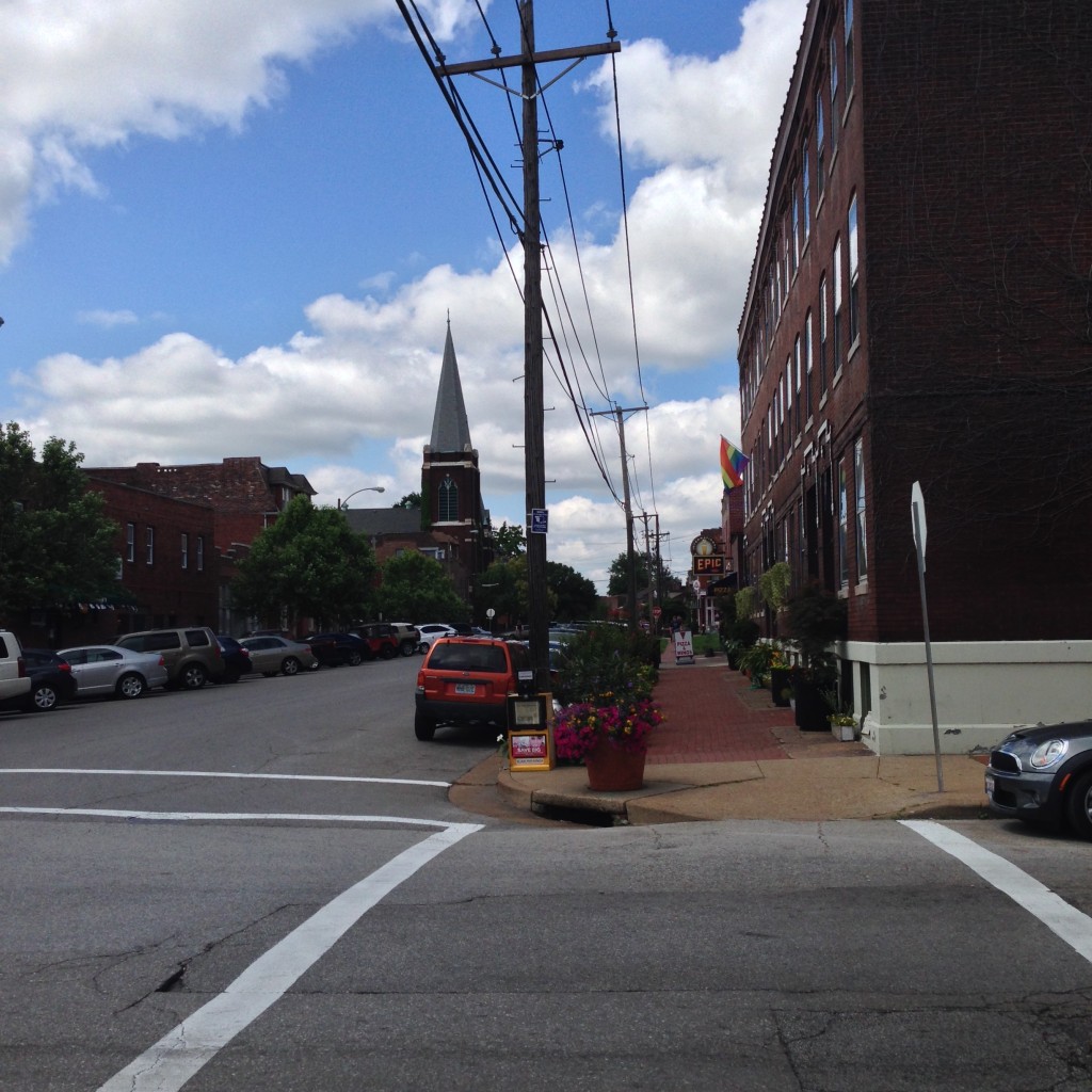 Soulard neighborhood in St. Louis