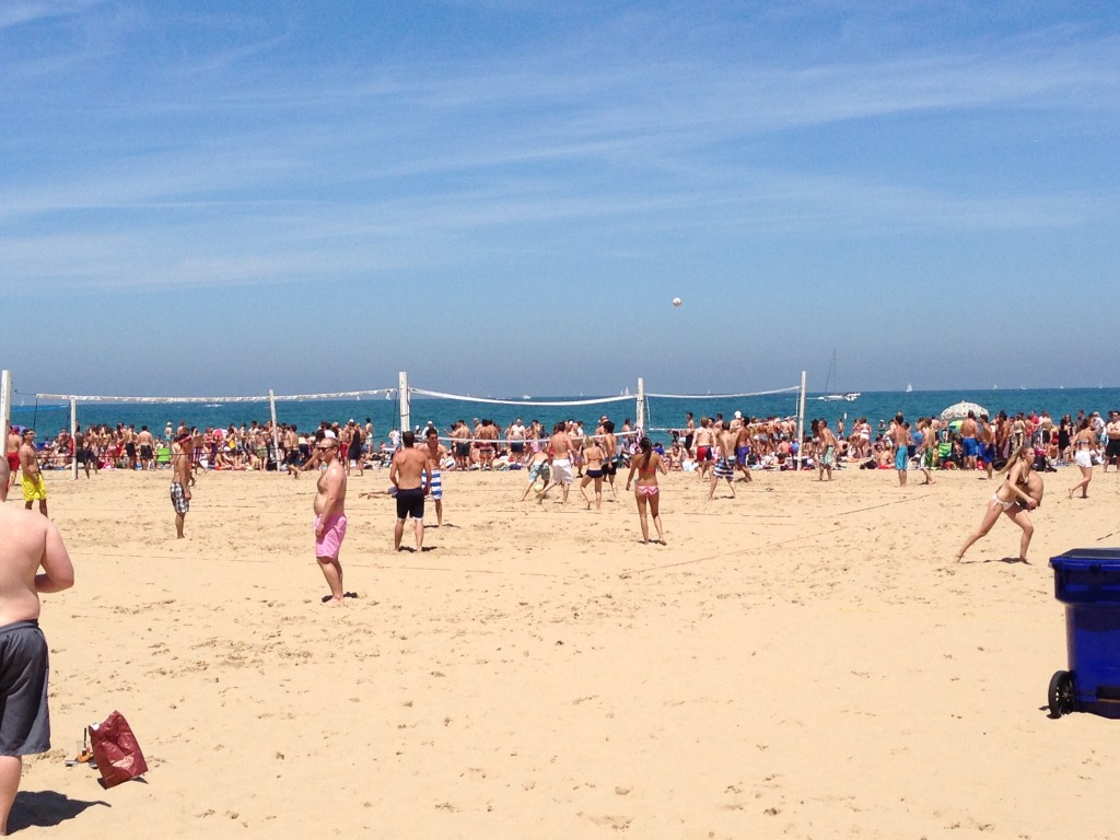 Beach at Lake Michigan